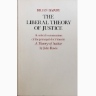 Fotografija knjige The Liberal Theory of Justice  : Brian Barry