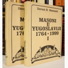 Fotografija knjige Masoni u Jugoslaviji (1764-1999) 1-2 : Zoran D. Nenezić