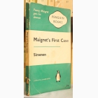 Fotografija knjige Maigret's First Case : Žorž Simenon