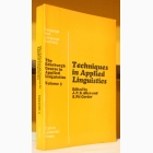 Fotografija knjige The Edinburgh Course in Applies Linguistics, Volume 2 - Papers in Applied Linguistics, Volume 3 - Techniques in Applied Linguistics : J.P.B. Allen, S. Pit Corder