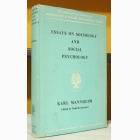 Fotografija knjige Essays on Sociology and Social Psychology : Karl Manhajm