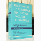 Fotografija knjige The Concise Cambridge History of English Literature : George Sampson