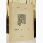Fotografija knjige Nalazi iz Tekije  : Đorđe Mano-Zisi