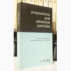 Fotografija knjige Prepositions and adverbial particles : L.A. Hill