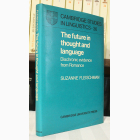 Fotografija knjige The future in thought and language : Suzanne Fleischman