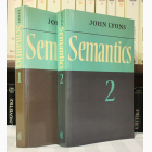 Fotografija knjige Semantics 1-2 : John Lyons