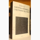 Fotografija knjige Kritička istorija umetnosti XX veka : Donald Kuspit